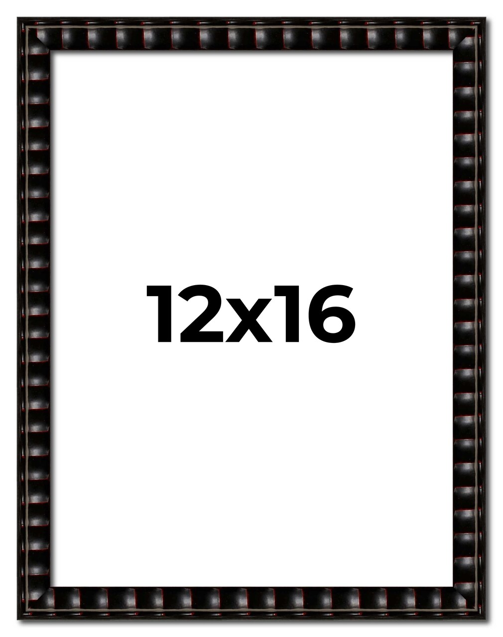 12x16 Bamboo Picture Frame with UV-Resistant Acrylic & Acid Free Backing, Available in 4 Finishes - Brown, Black, Gold, and Natural